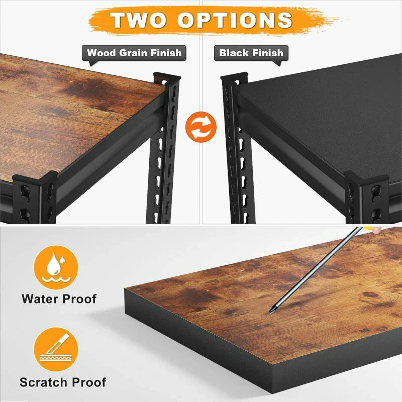 【🔥Factory Direct Clearout Sale🔥】Heavy Duty Storage Shelving 5 Tiers Garage Shelves Load 2500LBS