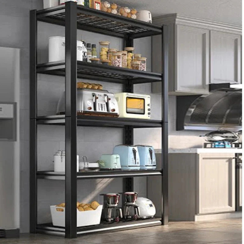 【🔥Factory Direct Clearout Sale🔥】2 Packs 35.6"W Steel Shelving 2500LBS Heavy Duty Storage Shelves Adjustable Storage Shelves for Garage, Kitchen,Basement