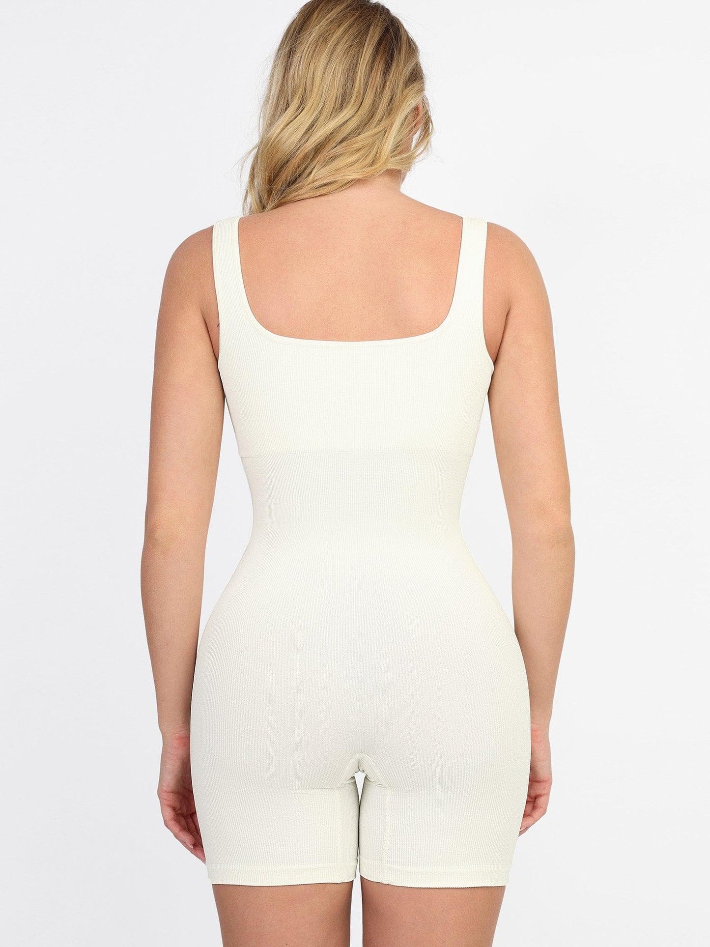 【🔥Hot Sale🔥】Shapewear Seamless Square Neck Workout Jumpsuit or Romper