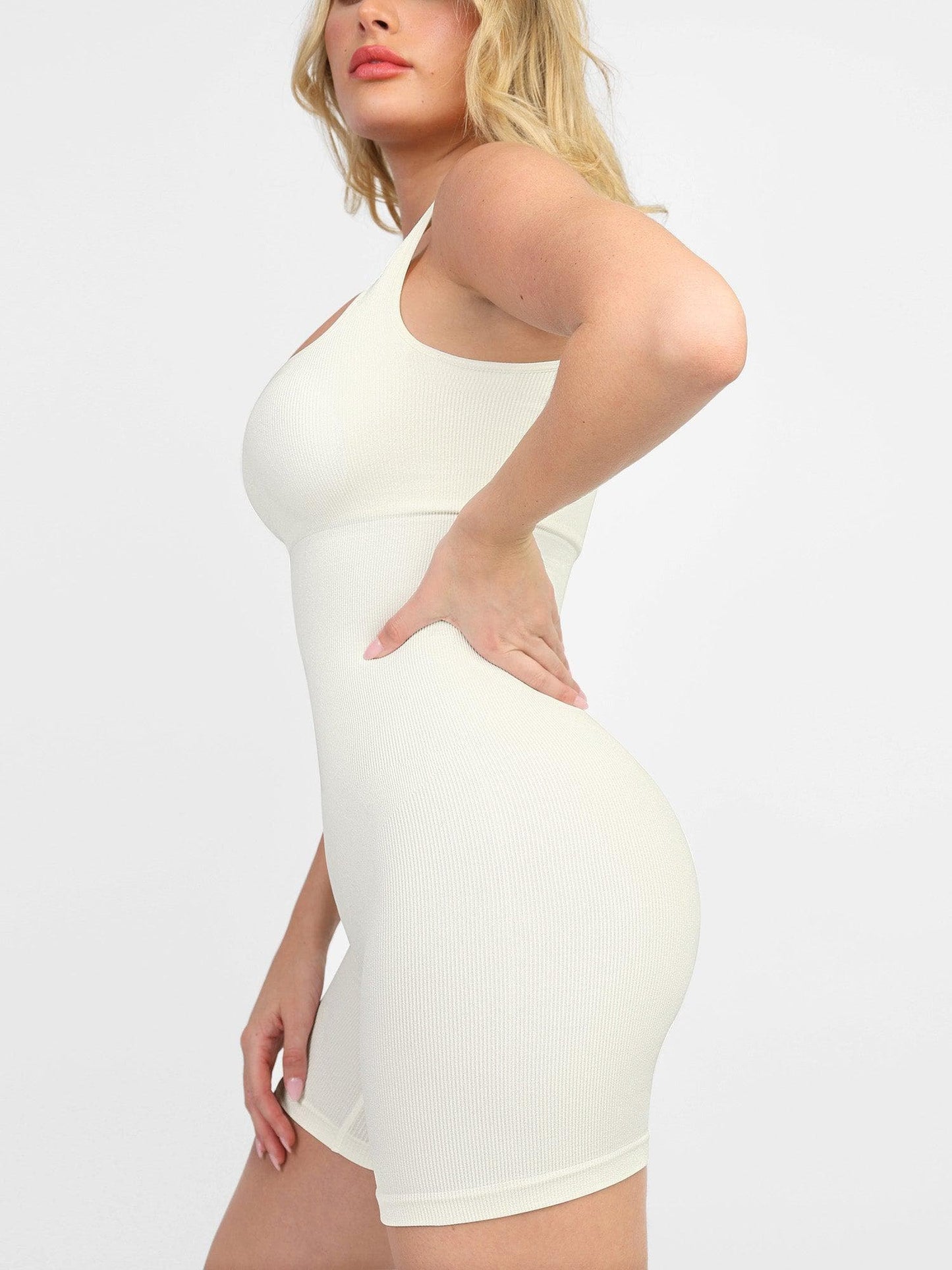 【🔥Hot Sale🔥】Shapewear Seamless Square Neck Workout Jumpsuit or Romper