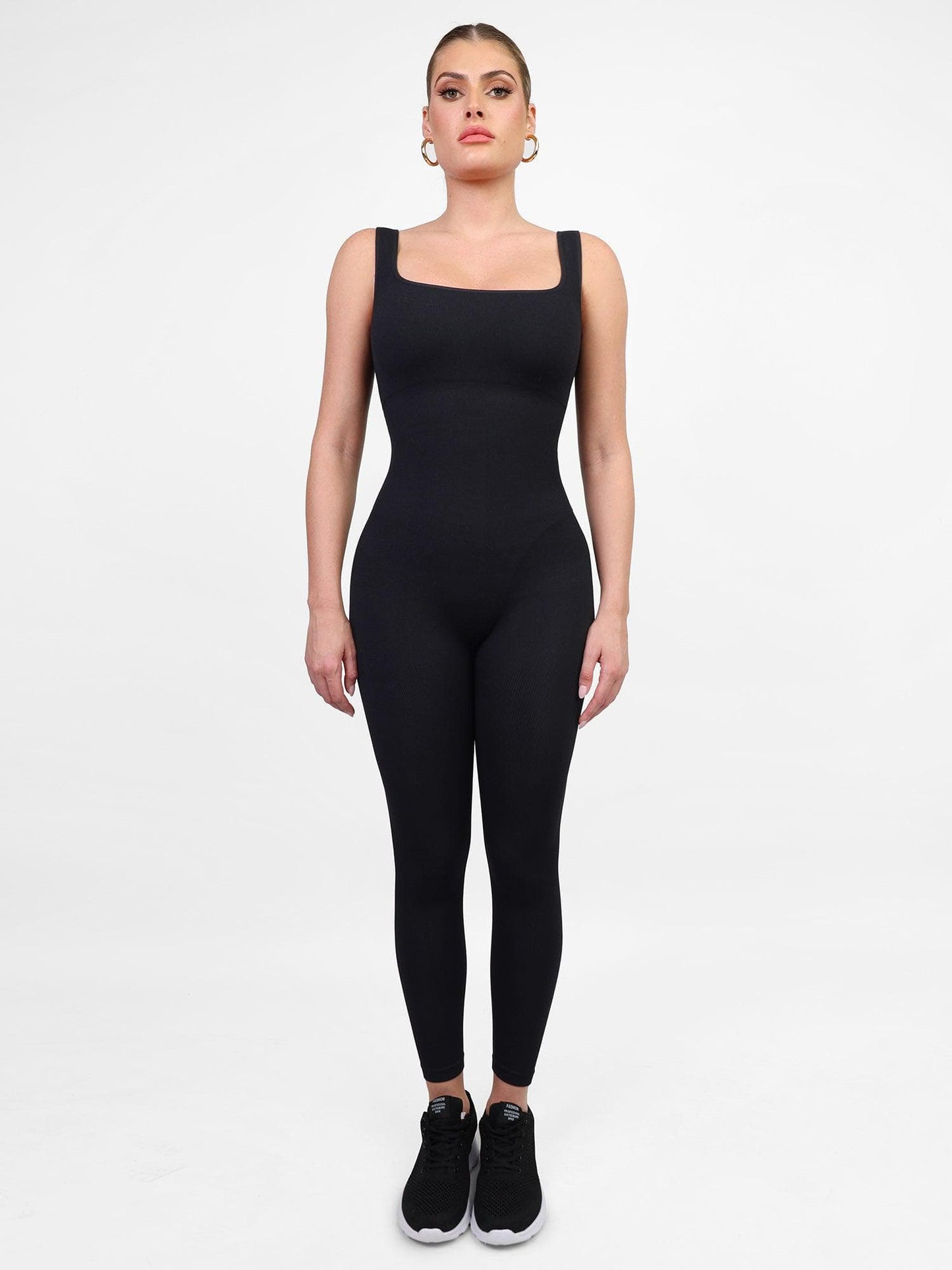【🔥Hot Sale🔥】Shapewear Seamless Square Neck Workout Jumpsuit or Romper