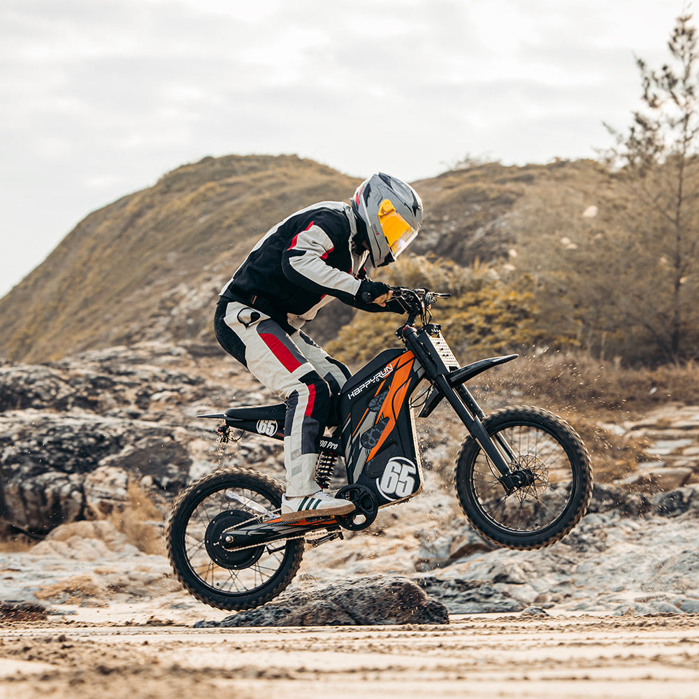【🔥Hot Sale🔥】HappyRun 6500W Electric Dirt Bike G300 Pro 2025 New