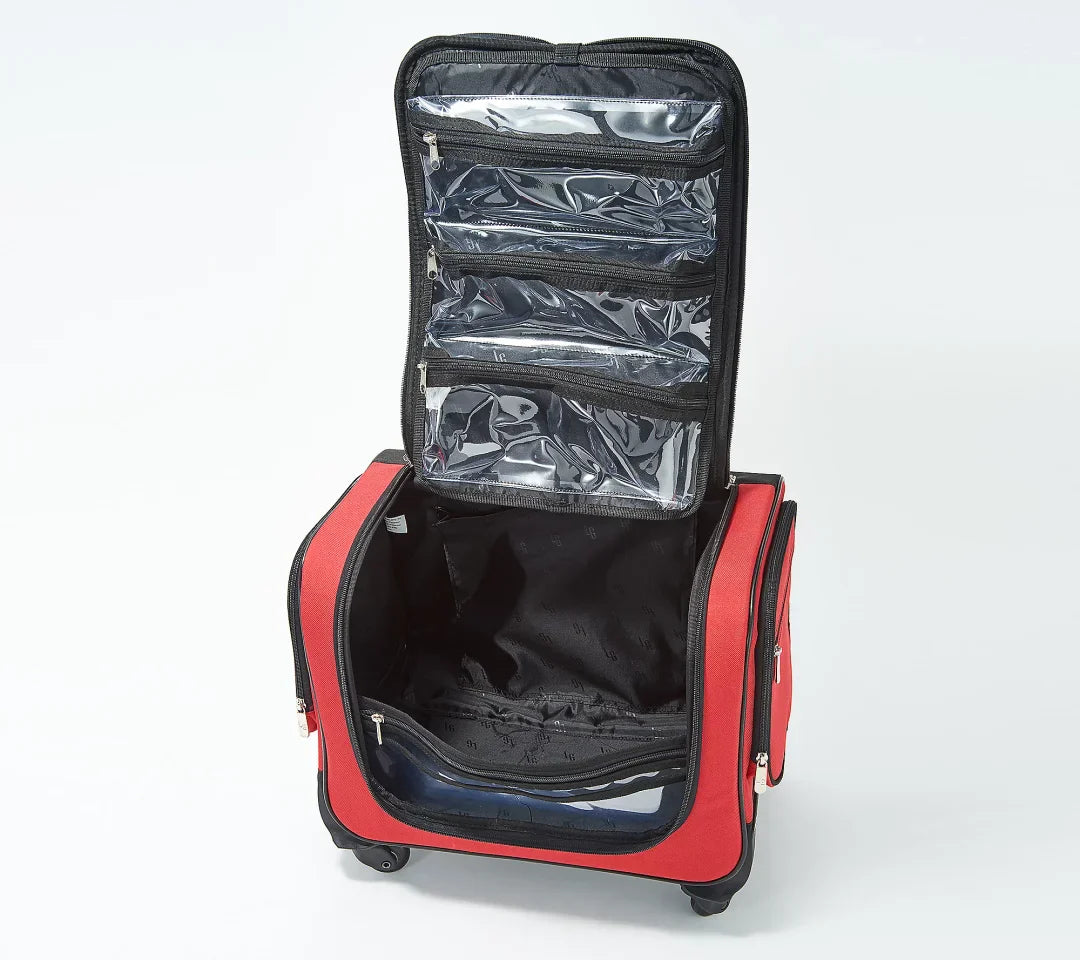 🎉🔥Factory Direct Clearout Sale🔥Weekender Travel Bag with Set of 2 Snap-In Toiletry Case