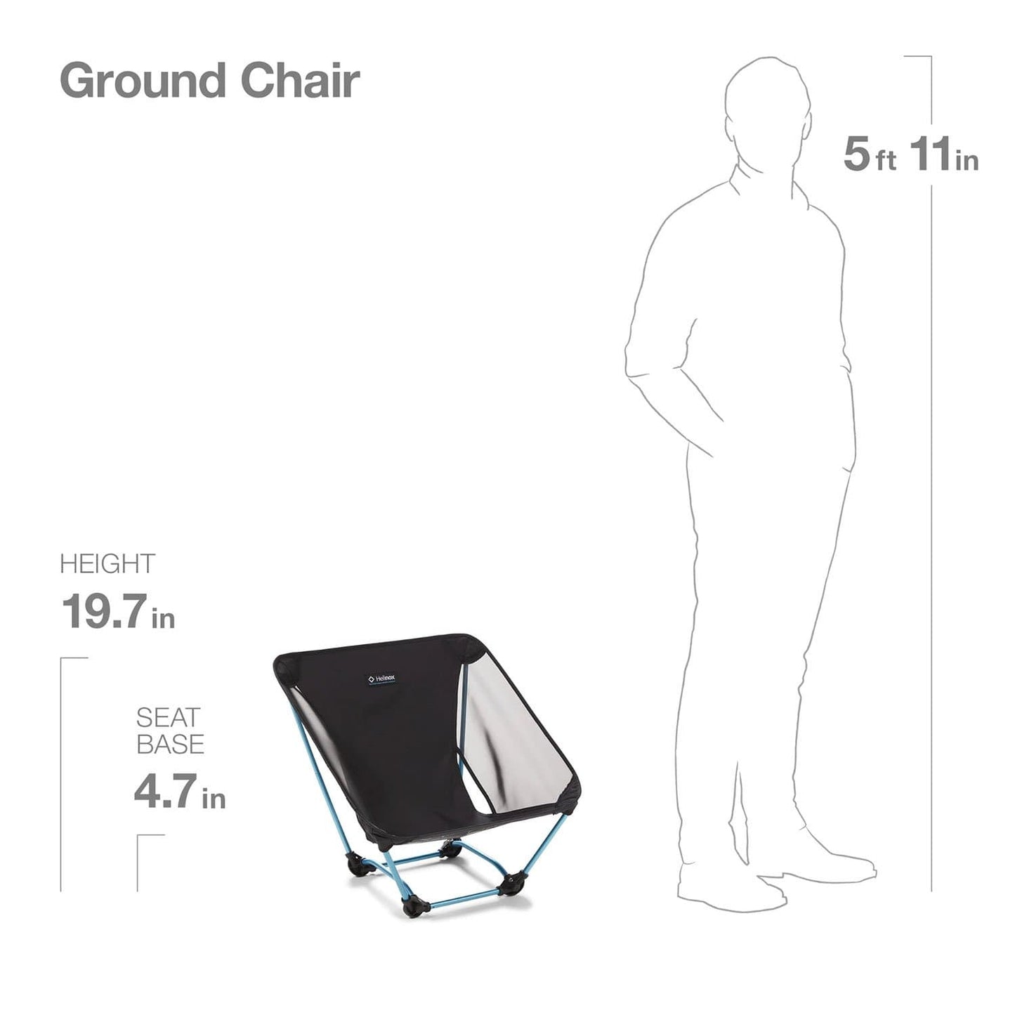 【🔥Big Sale🔥】Helinox Ground Chair