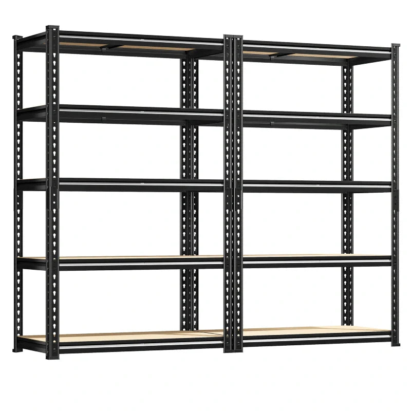 【🔥Factory Direct Clearout Sale🔥】Storage Shelves Load 2020lbs, 5-Tier Adjustable Metal Shelving Units, Shelving Rack for Closet Kitchen Pantry