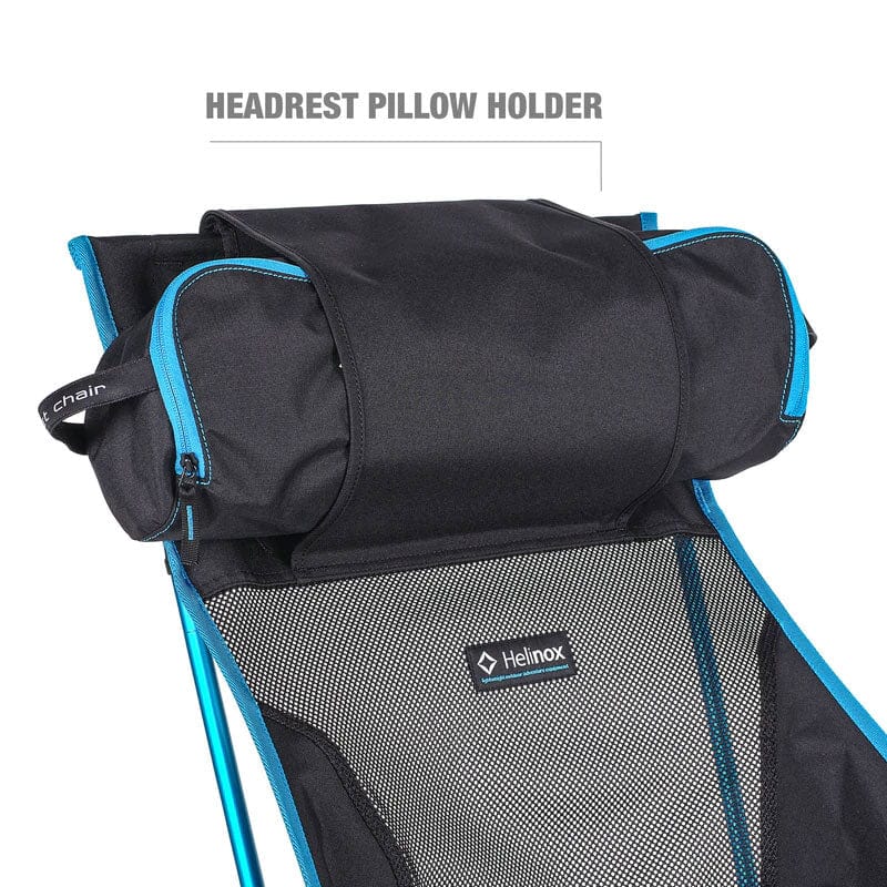 【🔥Big Sale🔥】Helinox Beach Camp Chair w Headrest & Side Pocket