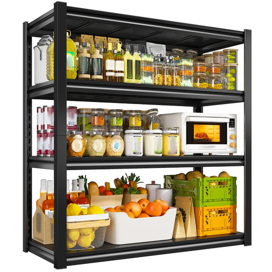 【🔥Factory Direct Clearout Sale🔥】40"W Storage Shelves 1800 LBS Adjustable Metal Shelves for Storage for Pantry Kitchen