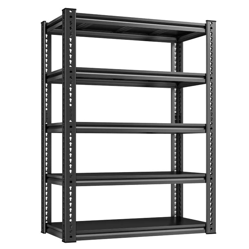 【🔥Factory Direct Clearout Sale🔥】31.7" W Storage Shelves 2000 lbs Adjustable 5-Tier Metal Shelving Units and Storage Rack Shelf