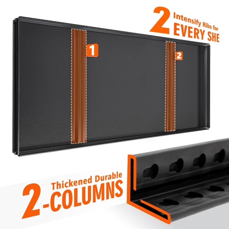 【🔥Factory Direct Clearout Sale🔥】32"W Garage Shelving Heavy Duty, 2000lbs Adjustable Garage Storage Shelves 5 Tier Metal Shelving for Basement Pantry Warehouse Garage