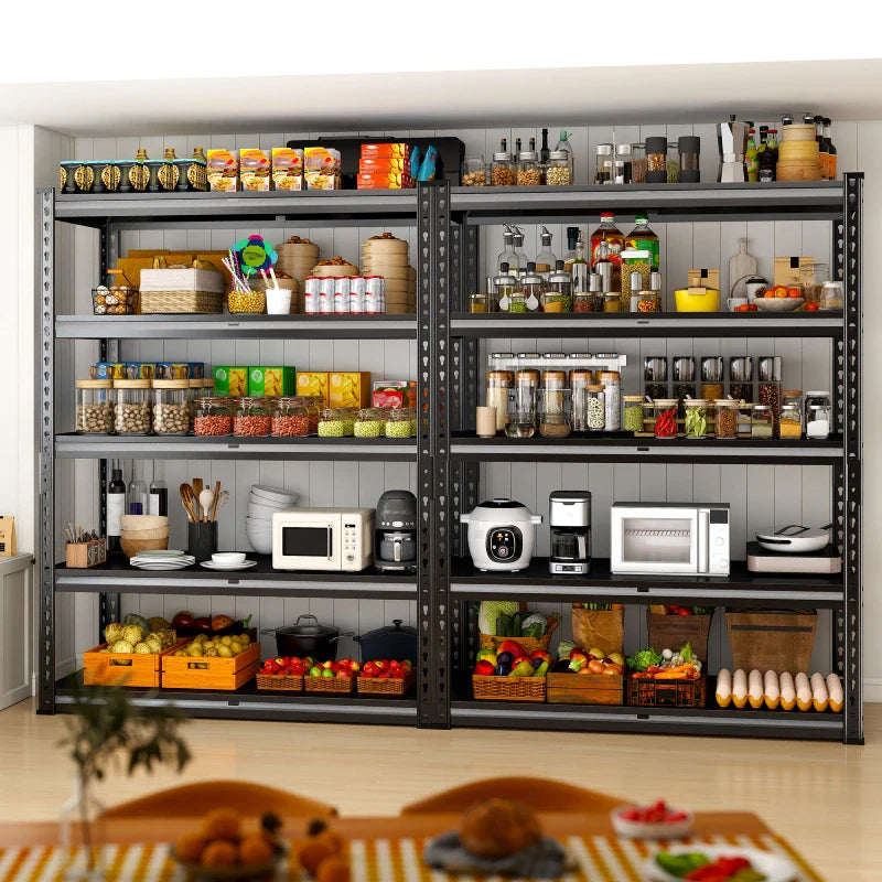 【🔥Factory Direct Clearout Sale🔥】 3000 LBS 5 Tiers Heavy Duty  Storage Shelves Adjustable Metal Shelving for  Garage, Pantry, Kitchen and Basement
