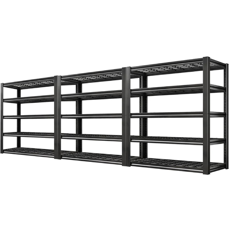 【🔥Factory Direct Clearout Sale🔥】2 Packs 72" H 2500LBS Storage Shelves  5-tier  Adjustable Shelving Units for  Basement  kitchen Garage Pantry