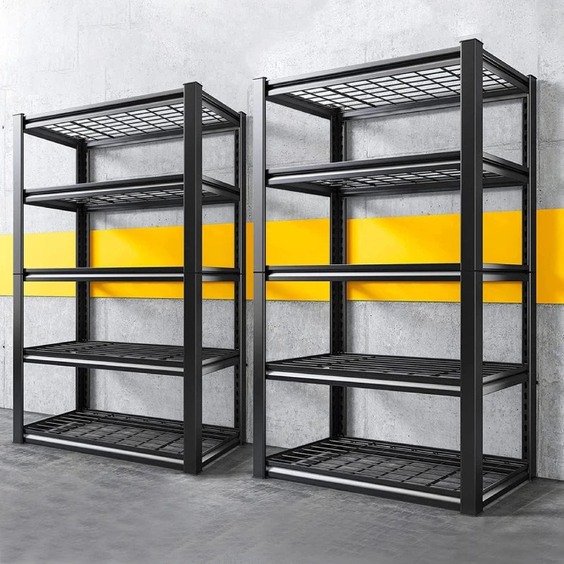 【🔥Factory Direct Clearout Sale🔥】2 Packs 72" H 2500LBS Storage Shelves  5-tier  Adjustable Shelving Units for  Basement  kitchen Garage Pantry