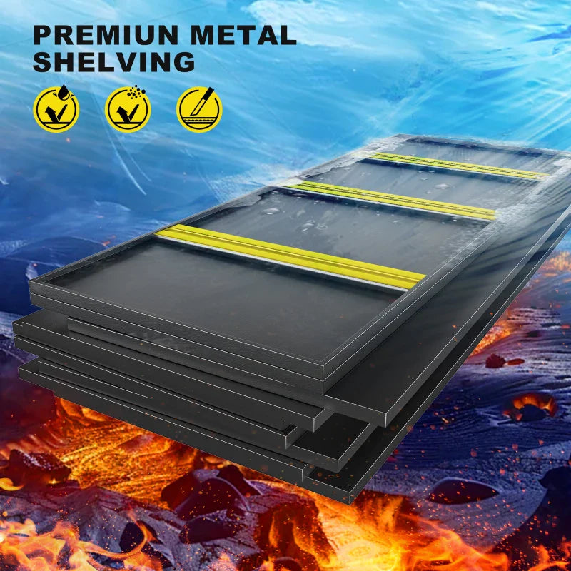 【🔥Factory Direct Clearout Sale🔥】31.7" W Storage Shelves 2000 lbs Adjustable 5-Tier Metal Shelving Units and Storage Rack Shelf