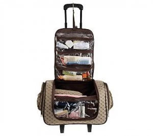 🎉🔥Factory Direct Clearout Sale🔥Weekender Travel Bag with Set of 2 Snap-In Toiletry Case