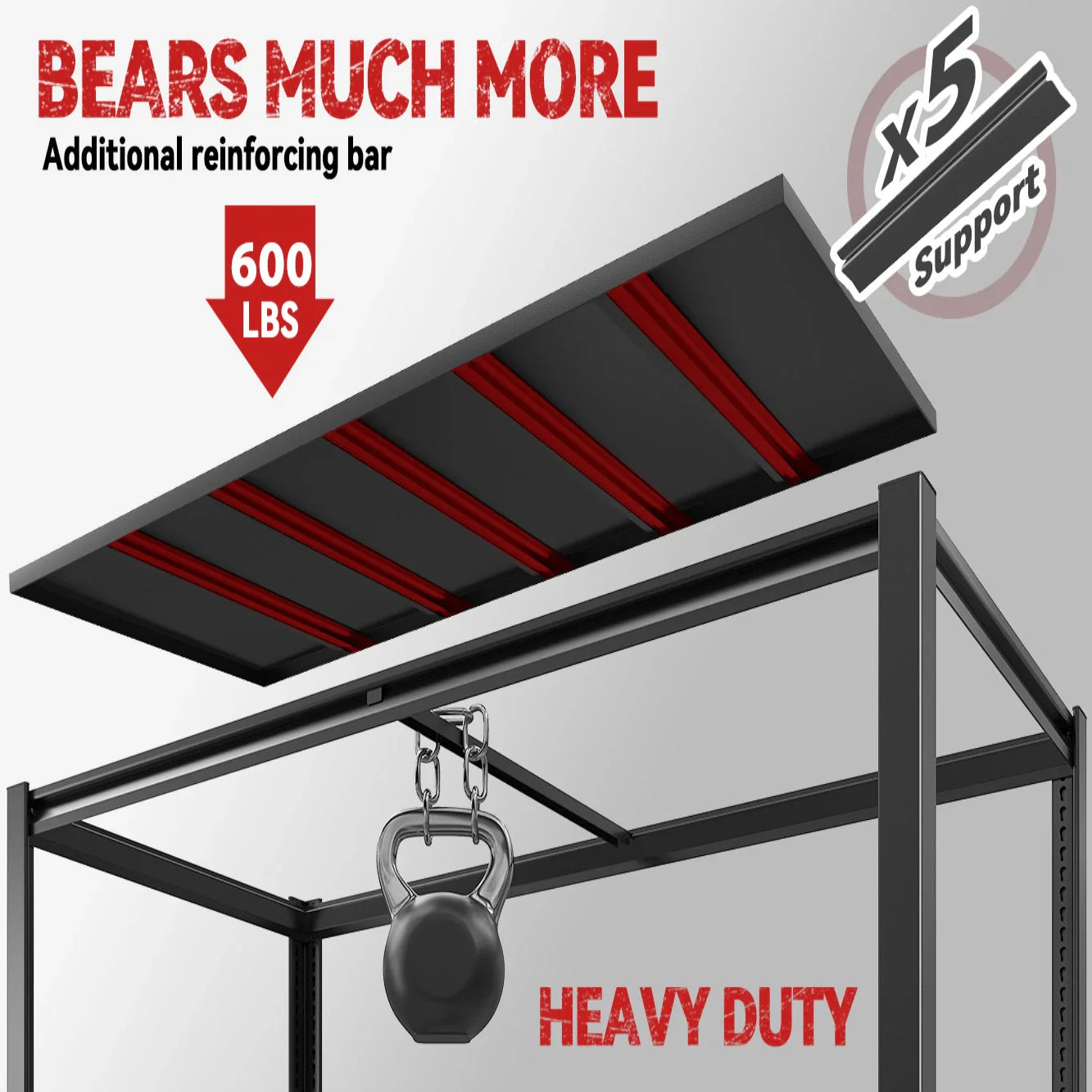 【🔥Factory Direct Clearout Sale🔥】78"H Storage Shelves 3100LBS Garage Shelving Heavy Duty Adjustable Metal Shelves Unit for Storage Rack