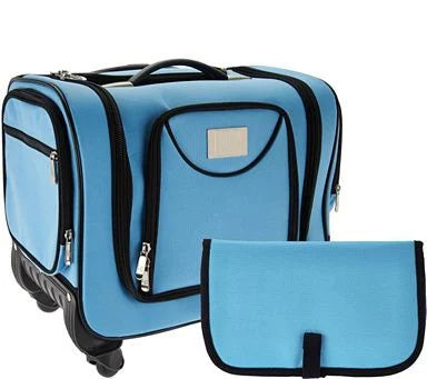 🎉🔥Factory Direct Clearout Sale🔥Weekender Travel Bag with Set of 2 Snap-In Toiletry Case