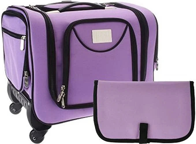 🎉🔥Factory Direct Clearout Sale🔥Weekender Travel Bag with Set of 2 Snap-In Toiletry Case