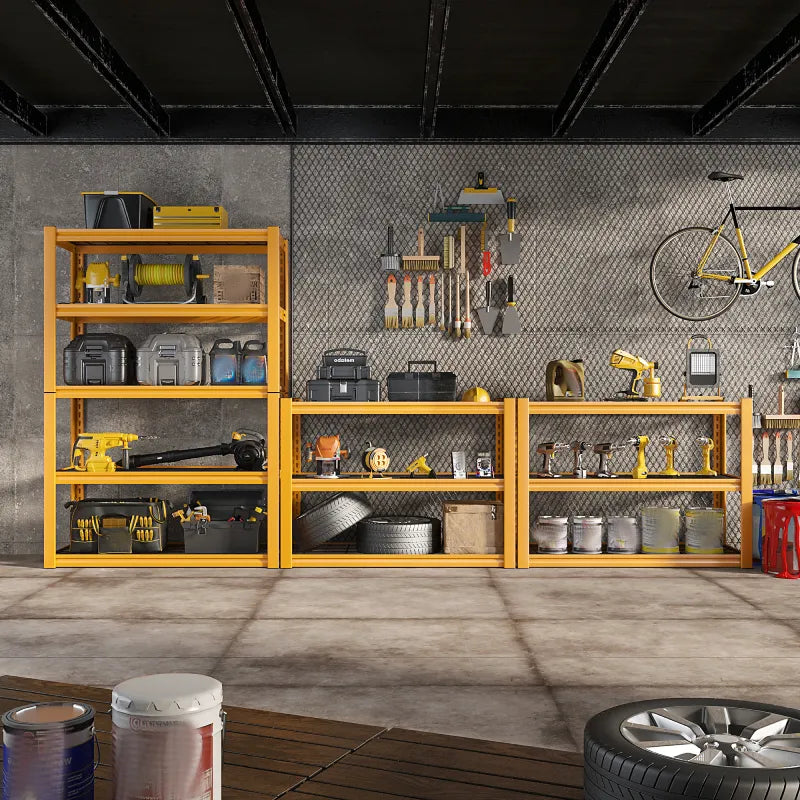 【🔥Factory Direct Clearout Sale🔥】40"W x 18"D Garage Shelving  5-Tier Heavy Duty Shelving  2550 LBS Adjustable Storage Shelves for Pantry Kitchen Basement Warehouse