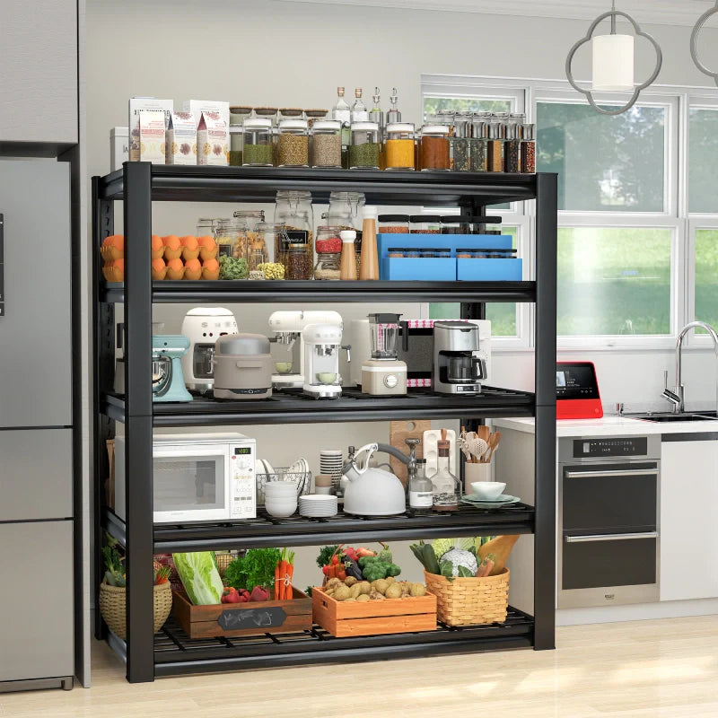 【🔥Factory Direct Clearout Sale🔥】2 Packs 72" H 2500LBS Storage Shelves  5-tier  Adjustable Shelving Units for  Basement  kitchen Garage Pantry