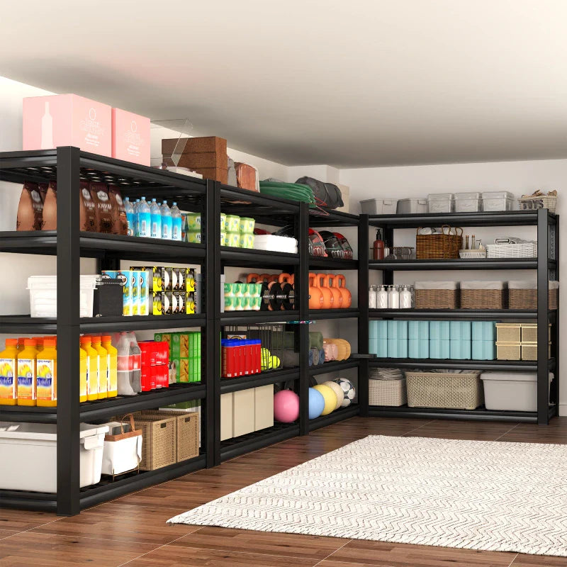 【🔥Factory Direct Clearout Sale🔥】2 Packs 72" H 2500LBS Storage Shelves  5-tier  Adjustable Shelving Units for  Basement  kitchen Garage Pantry