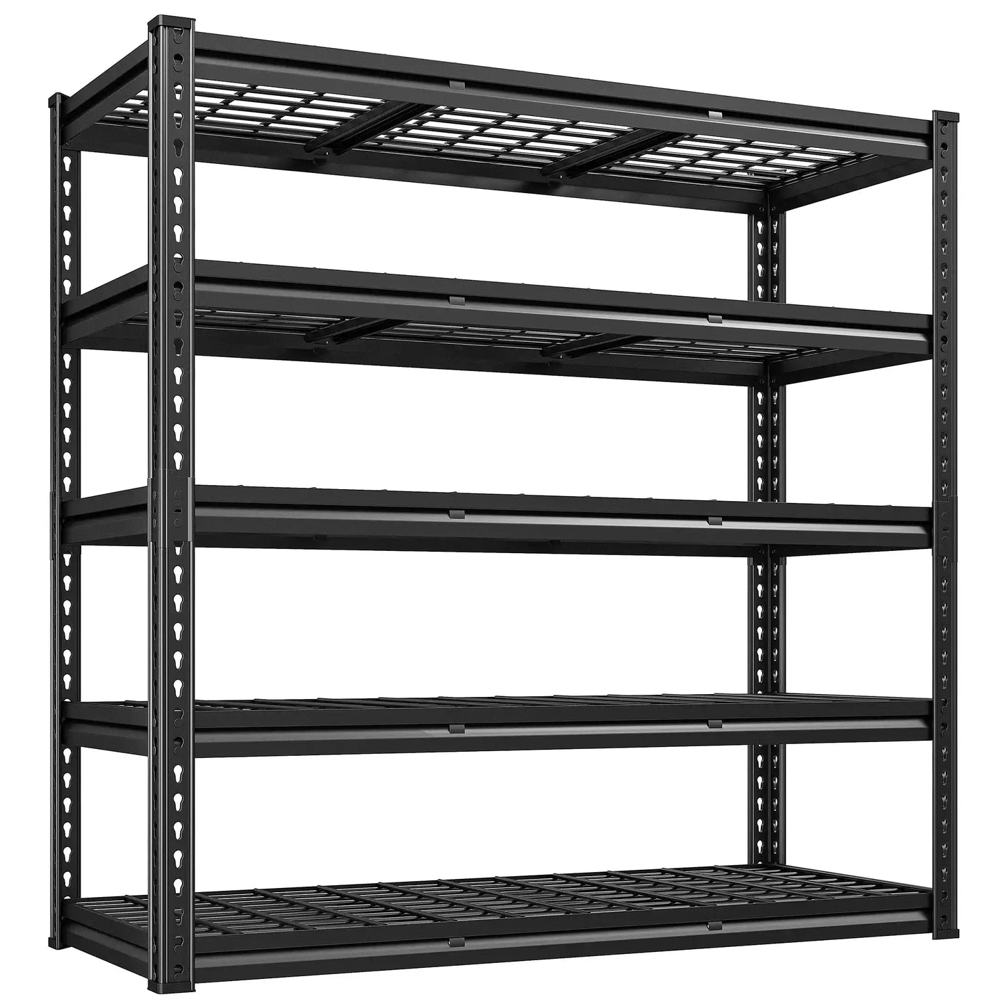 【🔥Factory Direct Clearout Sale🔥】Food Store Shelves 5-Tier Adjustable Shelving 48"W x 72"H 2750 LBS for kitchen, Warehouse, Basement, Workshop