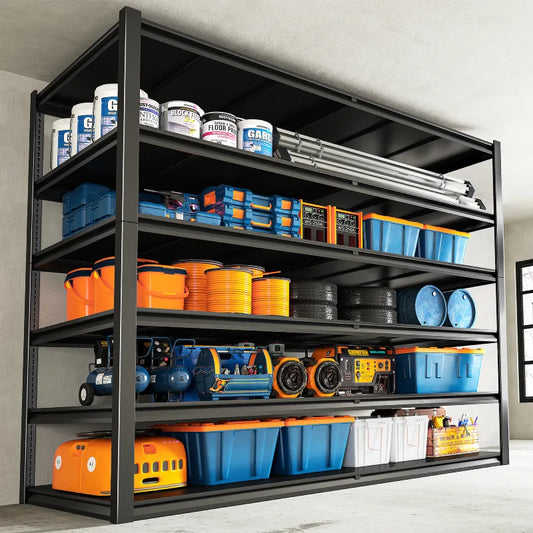 【🔥Factory Direct Clearout Sale🔥】84"H 3600LBS Heavy Duty Industrial Garage Shelving,6-Tier Adjustable Easy Installation Storage Shelving Units For Basement&Warehouse