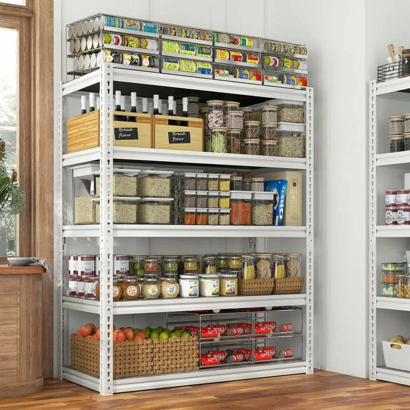 【🔥Factory Direct Clearout Sale🔥】Heavy Duty Storage Shelving 5 Tiers Garage Shelves Load 2500LBS