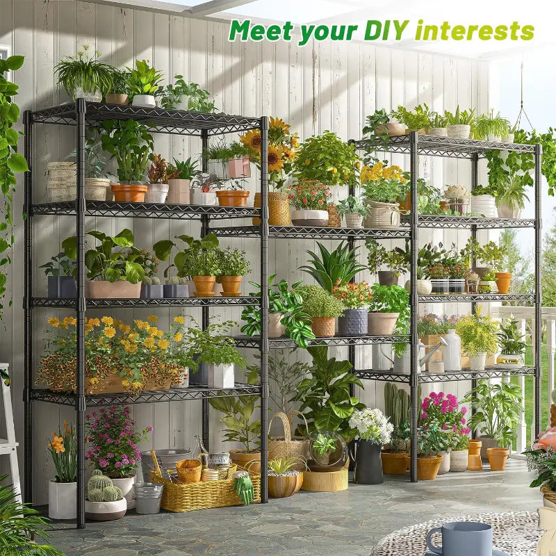 【🔥Factory Direct Clearout Sale🔥】35.6"W Wire Shelving Units, 5-Tier Adjusatble, 1510lbs Metal Wire Rack for Kitchen Pantry