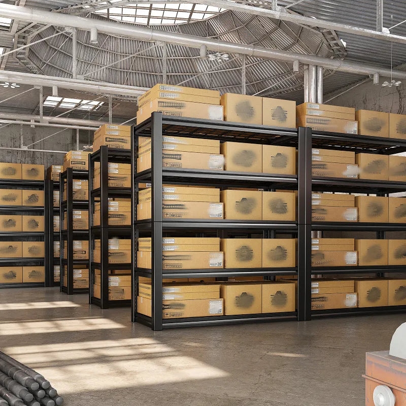 【🔥Factory Direct Clearout Sale🔥】40"W x 18"D Garage Shelving  5-Tier Heavy Duty Shelving  2550 LBS Adjustable Storage Shelves for Pantry Kitchen Basement Warehouse
