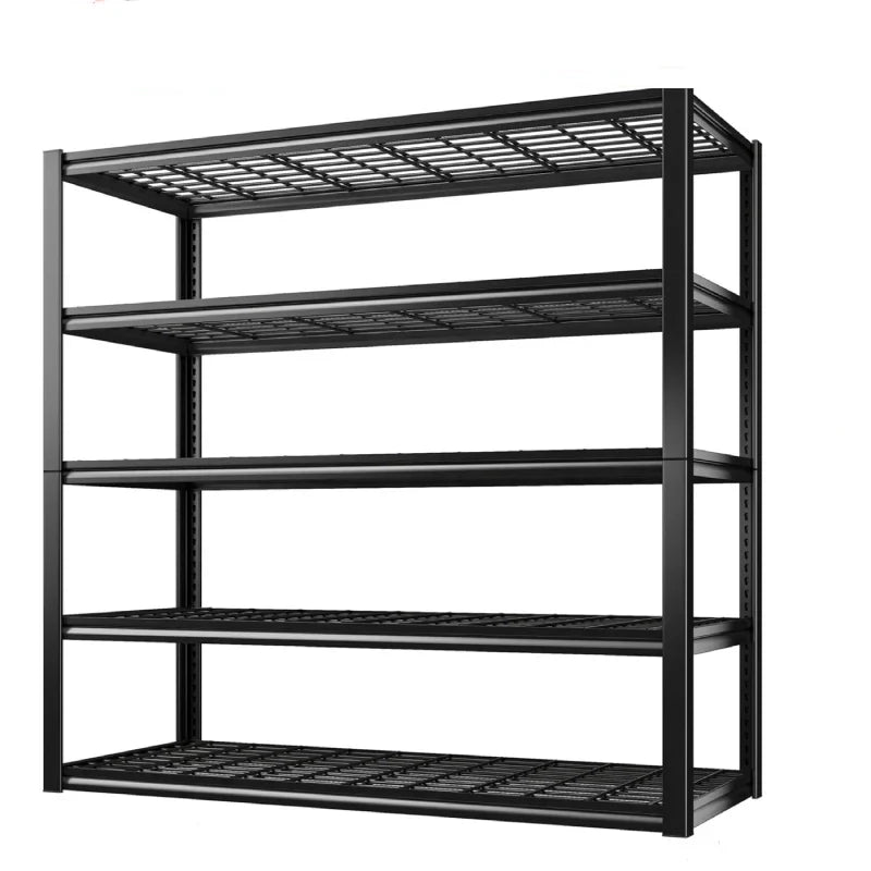 【🔥Factory Direct Clearout Sale🔥】48.4"W 3000 LBS Metal Storage Shelves for Garage Inventory Shelving 5 Tiers  Adjustable Basement Shelving Units for Warehouse