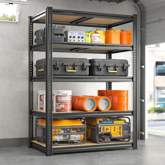【🔥Factory Direct Clearout Sale🔥】35.5"W Garage Shelves 2250lbs, Metal Shelving Unit for Pantry Kitchen Warehouse