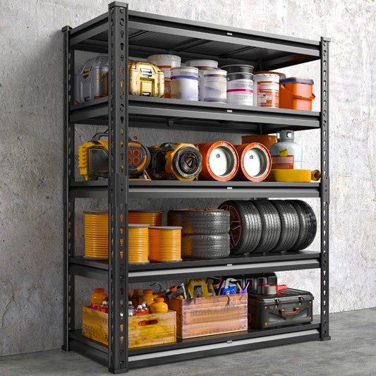 【🔥Factory Direct Clearout Sale🔥】72"H 2600LBS Garage Shelves,Metal Storage Shelving for Warehouse Commercial Pantry Garage