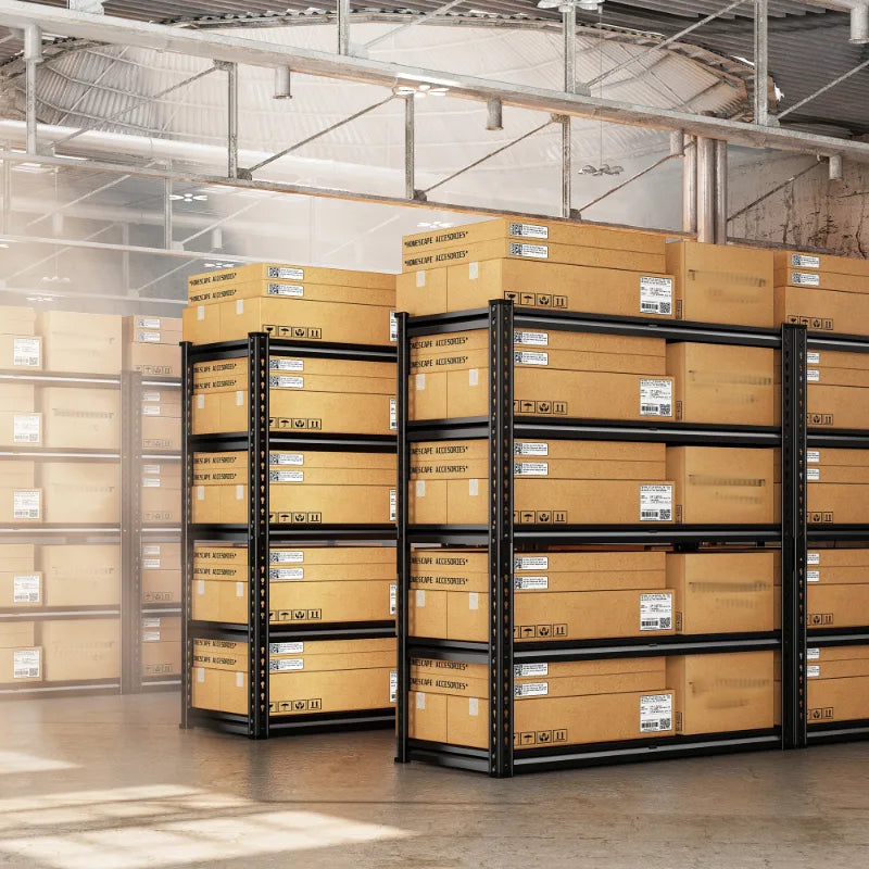 【🔥Factory Direct Clearout Sale🔥】 3000 LBS 5 Tiers Heavy Duty  Storage Shelves Adjustable Metal Shelving for  Garage, Pantry, Kitchen and Basement