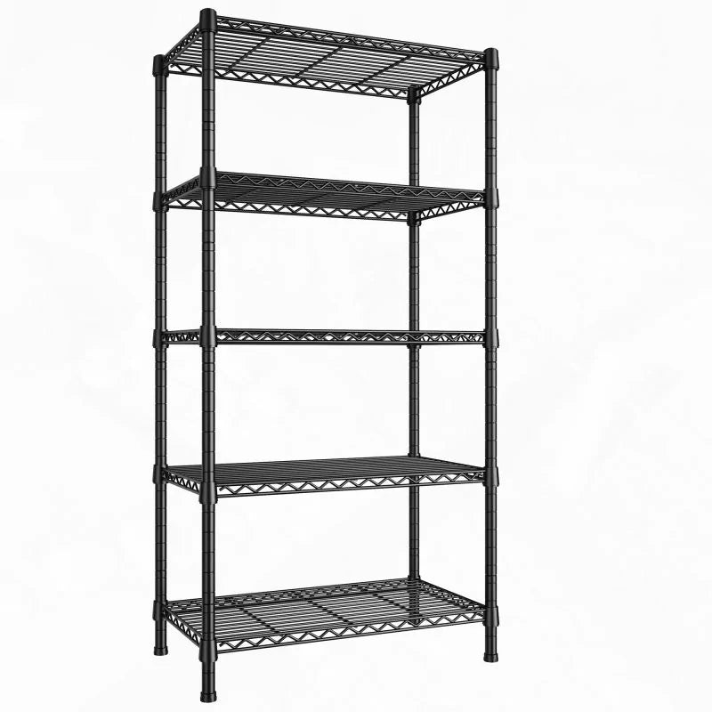 【🔥Factory Direct Clearout Sale🔥】24"W Wire Shelving Units,5-Tier Adjusatble, 850lbs Metal Wire Shelf for Kitchen Pantry Basement