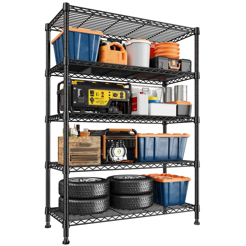 【🔥Factory Direct Clearout Sale🔥】29"W Wire Shelving Units, 5-Tier Adjusatble, 1020lbs Metal Wire Rack for Pantry Kitchen Commercial