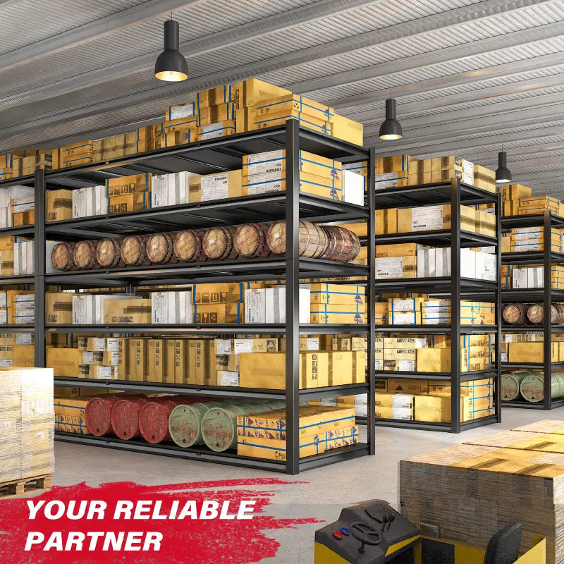 【🔥Factory Direct Clearout Sale🔥】84"H 3600LBS Heavy Duty Industrial Garage Shelving,6-Tier Adjustable Easy Installation Storage Shelving Units For Basement&Warehouse