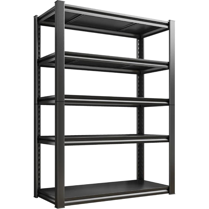 【🔥Factory Direct Clearout Sale🔥】2 Packs 31.5"W  Heavy Duty Storage Shelves, 5-Tier 2000 Lbs Adjustable Metal Shelving Units for Garage, Basement, Warehouse, Pantry
