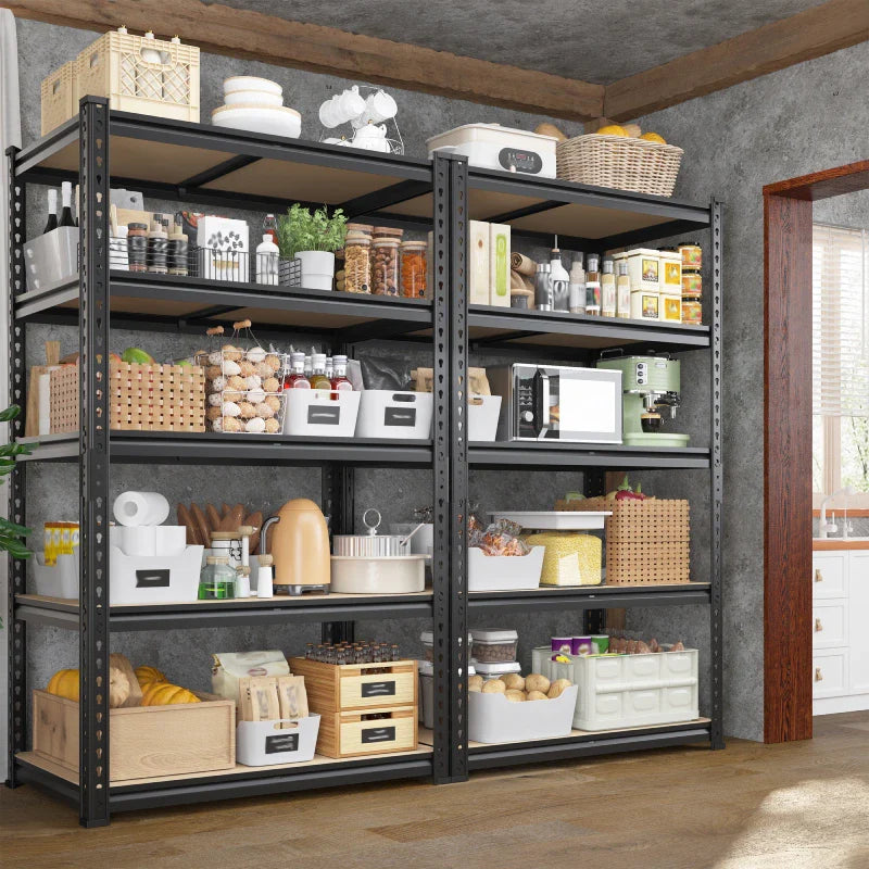 【🔥Factory Direct Clearout Sale🔥】Storage Shelves Load 2020lbs, 5-Tier Adjustable Metal Shelving Units, Shelving Rack for Closet Kitchen Pantry