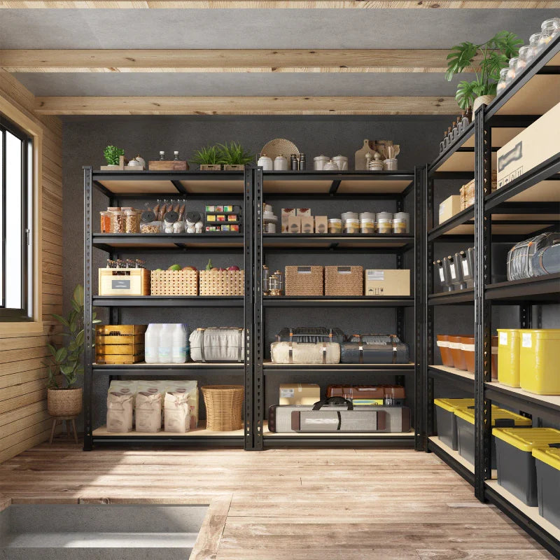 【🔥Factory Direct Clearout Sale🔥】Storage Shelves Load 2020lbs, 5-Tier Adjustable Metal Shelving Units, Shelving Rack for Closet Kitchen Pantry