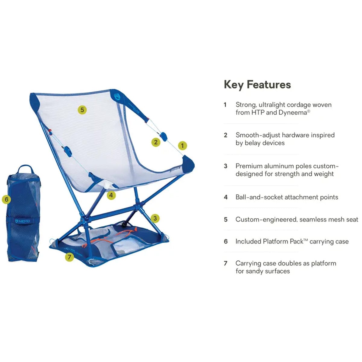 【🔥Big Sale🔥】NEMO Equipment Moonlite Elite Reclining Camp Chair
