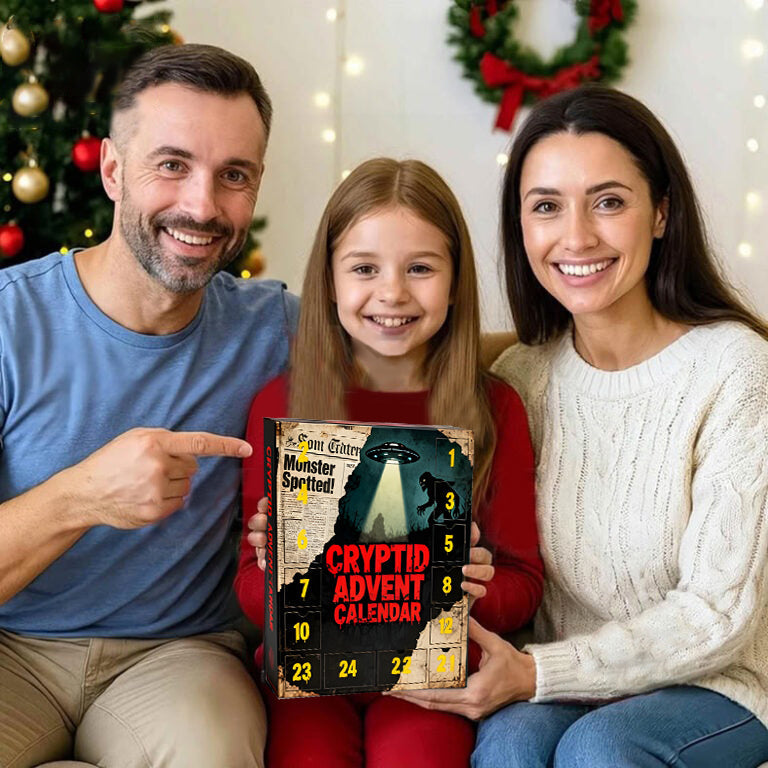 【🔥Hot Sale🔥】 Cryptid Advent Calendar - Unbox the Unknown This Christmas 🎁👽