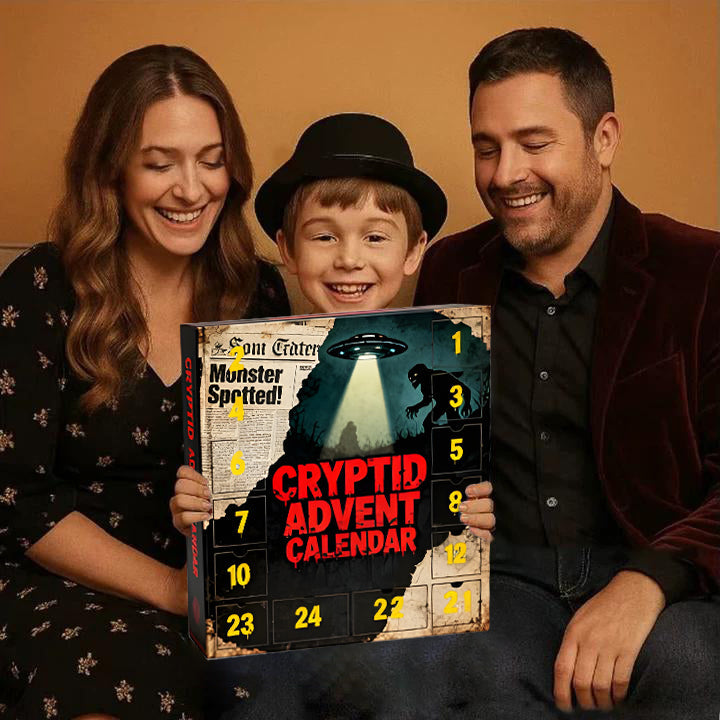 【🔥Hot Sale🔥】 Cryptid Advent Calendar - Unbox the Unknown This Christmas 🎁👽