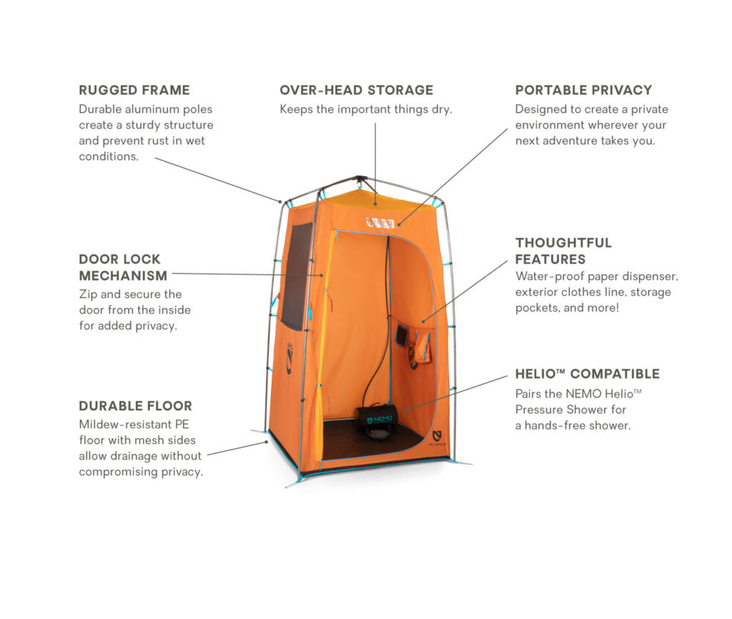 【🔥Big Sale🔥】Heliopolis™ Privacy Shelter & Shower Tent