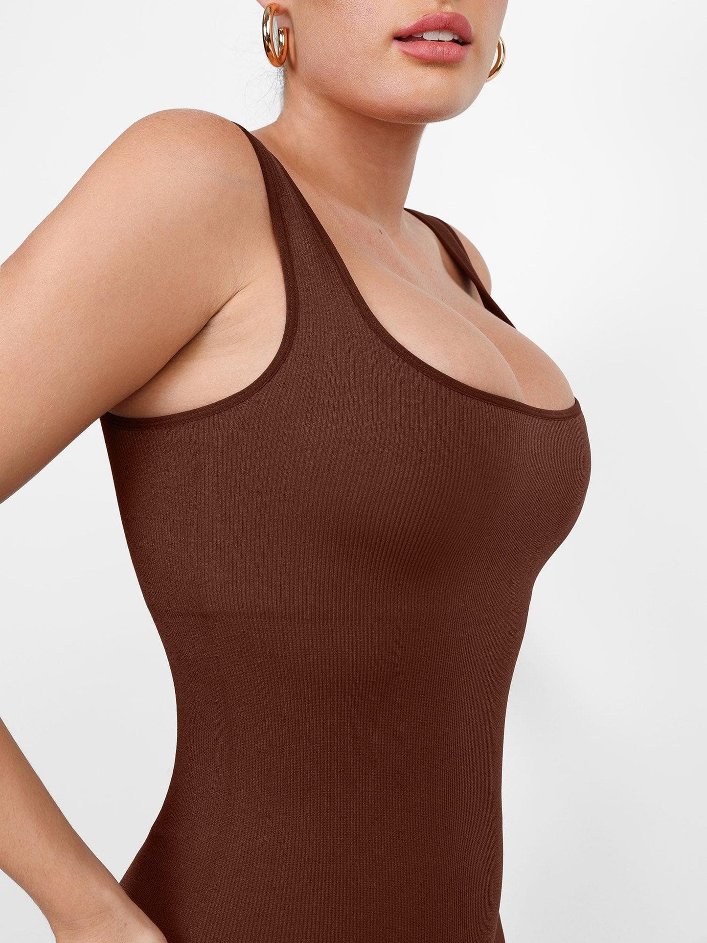 【🔥Hot Sale🔥】Shapewear Seamless Square Neck Workout Jumpsuit or Romper