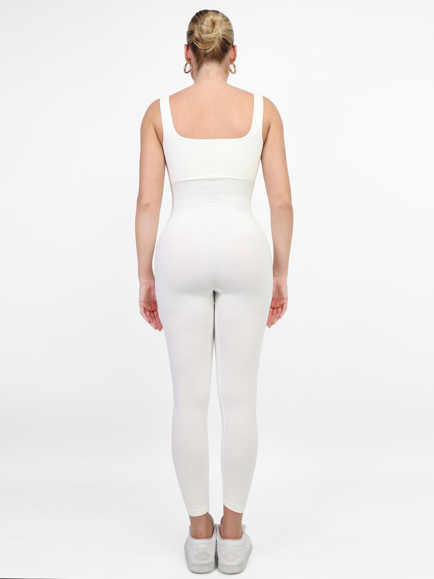 【🔥Hot Sale🔥】Shapewear Seamless Square Neck Workout Jumpsuit or Romper