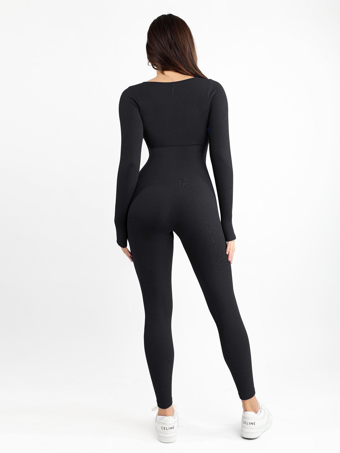 【🔥Hot Sale🔥】Shapewear Seamless Square Neck Workout Jumpsuit or Romper