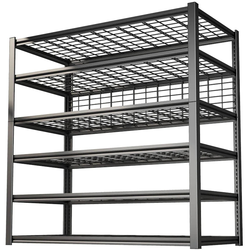【🔥Factory Direct Clearout Sale🔥】7 Tiers Industrial Shelving 3500LBS Heavy Duty Garage Shelving 48"W Adjustable Storage Racks for Basement Warehouse Garage