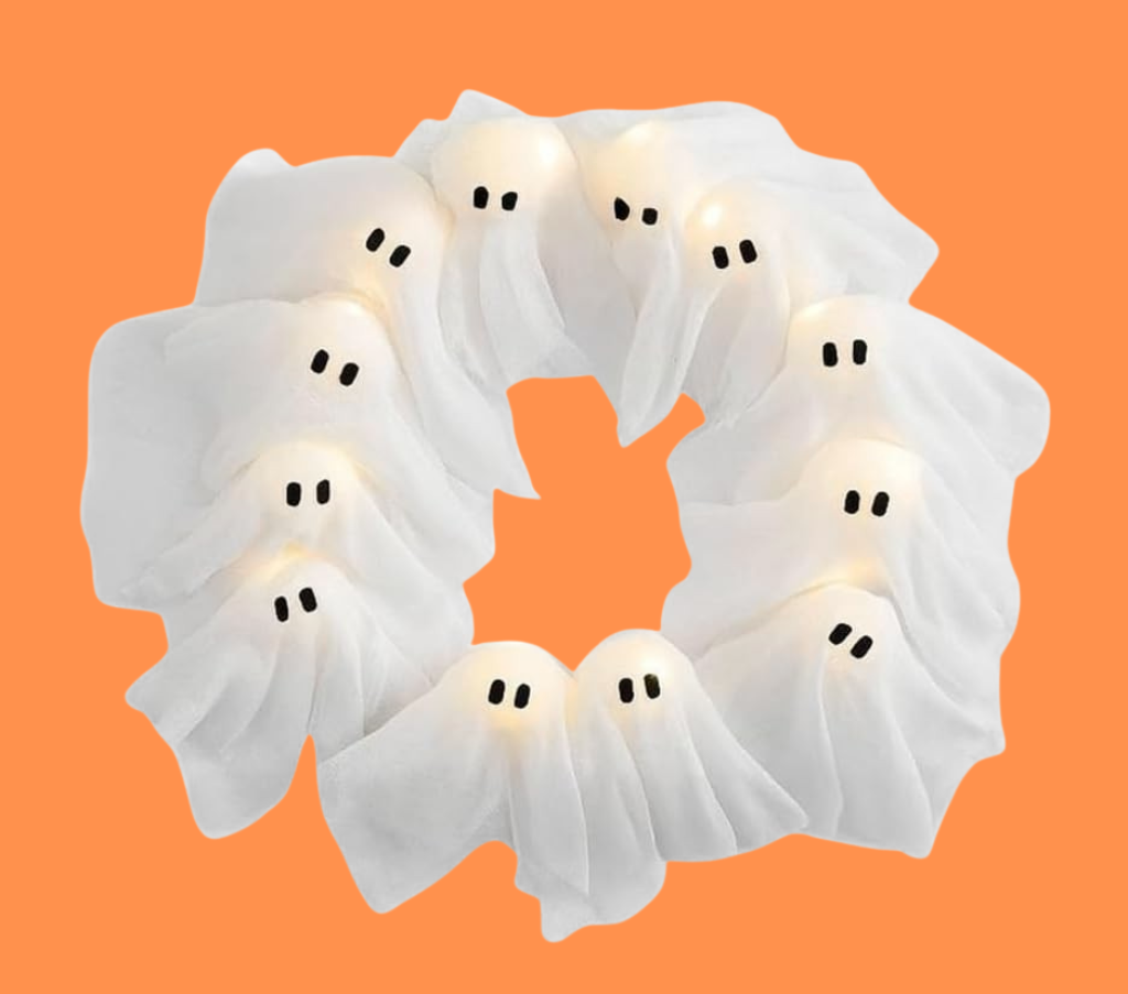【🔥Hot Sale🔥】Spooky Halloween Glow Wreath
